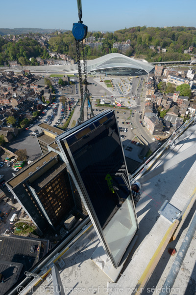 tour des finances à Liège